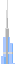 Top part of pixelart of the Burj Khalifa