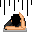 Pixelart of me at university tired